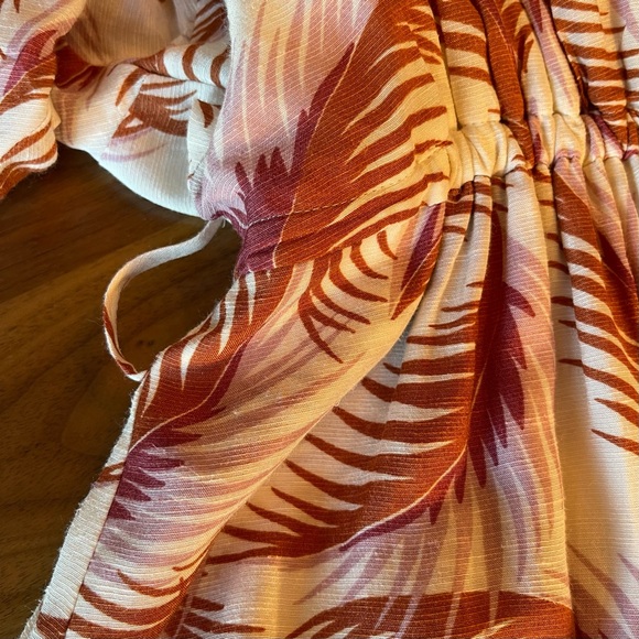 Anthropologie - Transitional Brown & Purple Print Dress with Pockets / Large - Picture 12 of 16